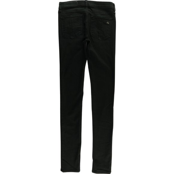 rag & bone Skinny Dark Gray Pirate Wash Jeans A187 - Picture 2 of 6